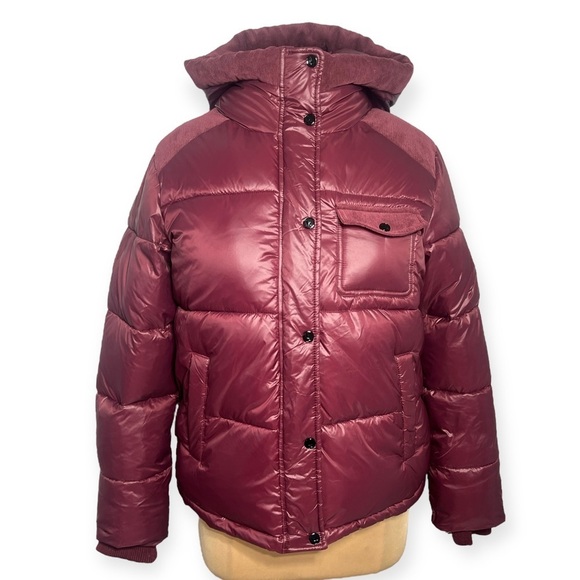 Koolaburra by UGG burgundy wine puffer coat size Small - Picture 4 of 16